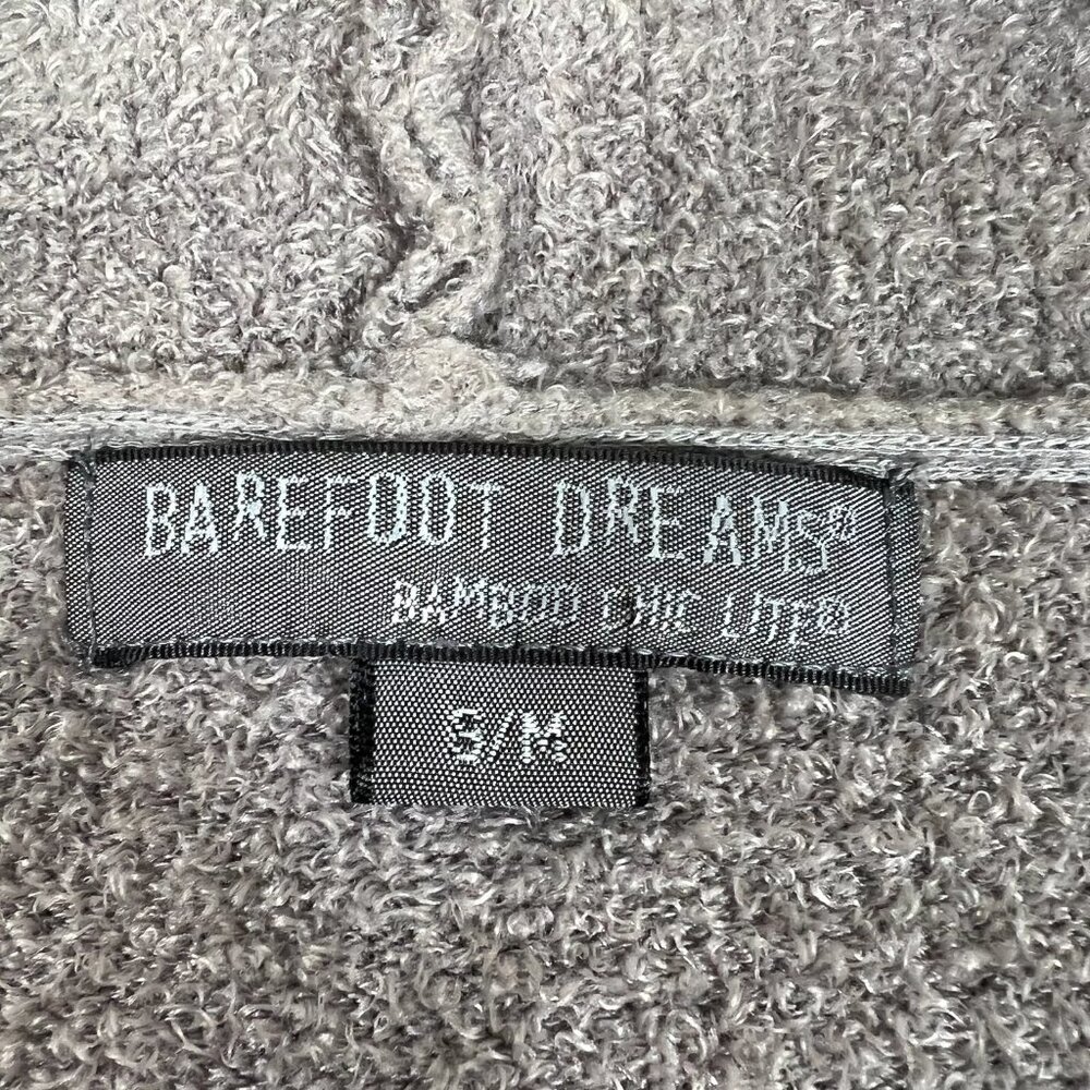 Barefoot Dreams Womens Ombre Black Gray Bamboo Chic Lite Open Front Cardigan Siz - Picture 8 of 11